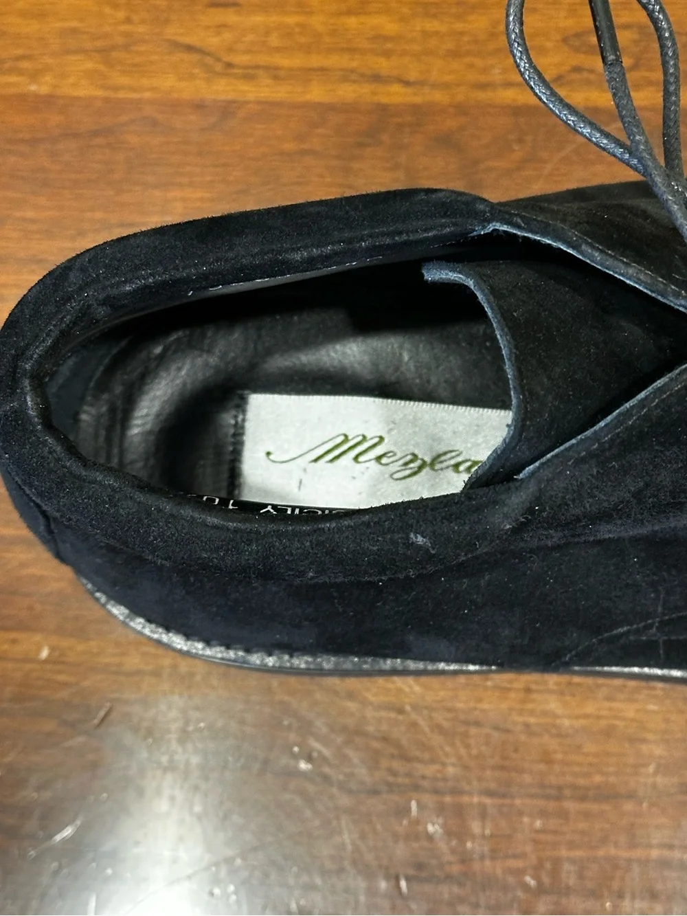 🌟HP🌟Mezlan Sicily Black Suede Moc Toe Chukka Boots Dress/Casual Handmade Spain